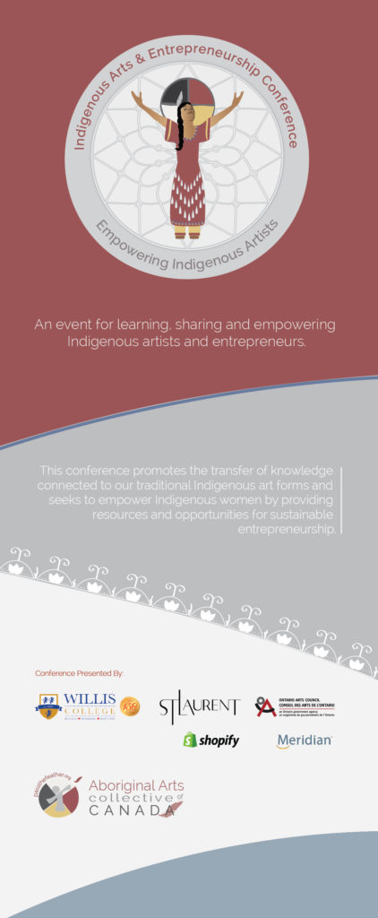 Indigenous Women's Arts and Entrepreneurship Conference, Indigenous Arts Conference, Pass The Feather, Aboriginal Arts Collective of Canada, Willis College, St. Laurent Shopping Centre