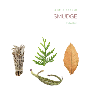 pass the feather, smudge, little book of smudge, books, calendar