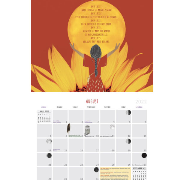 Pass The Feather, Dawn, indigenous arts, feathers, calendars, graphic design