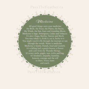 4 sacred medicines, sage, sweetgrass, tobacco, cedar, Native American medicine, pass the feather